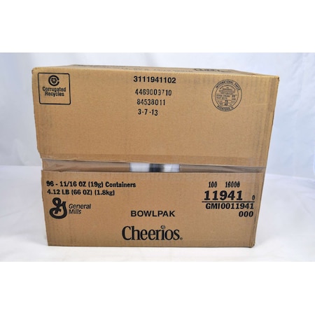 Cheerios .68 oz. Bowl, PK96 PK96 16000-11941